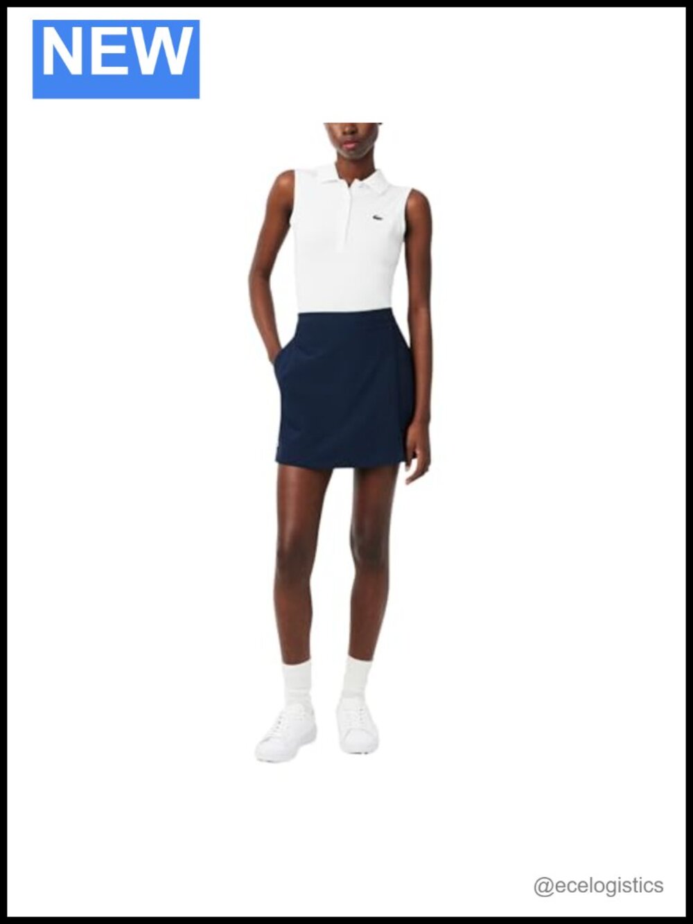 Golf Skort for Women Ultra Dry Stretch Side Pockets Athletic Skirt